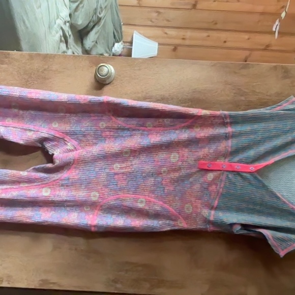 Natural Life Mix & Match Waffle Thermal Jumpsuit - Picture 2 of 3